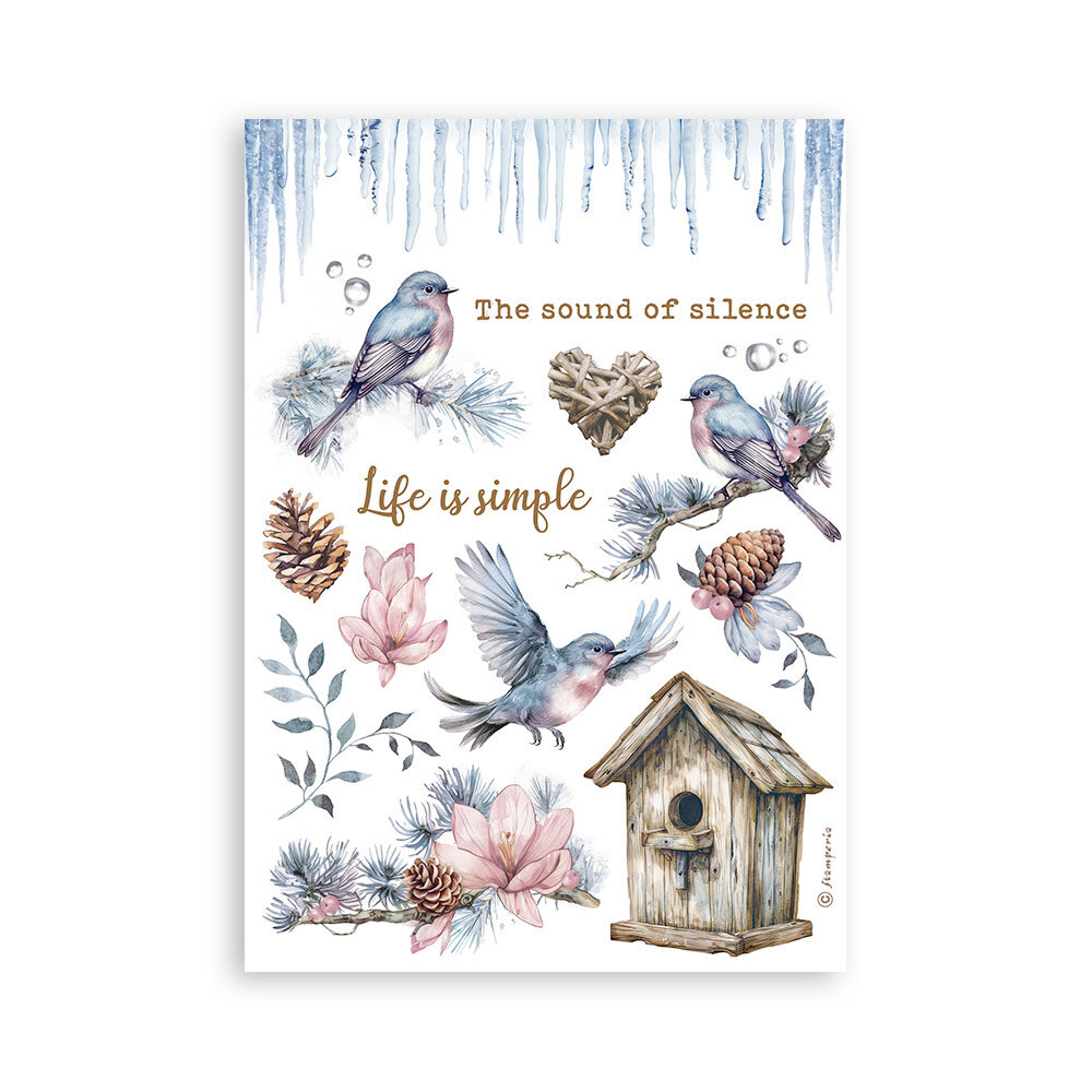 Stamperia Create Happiness Dewdrops A5 Washi Pad (SBW13)