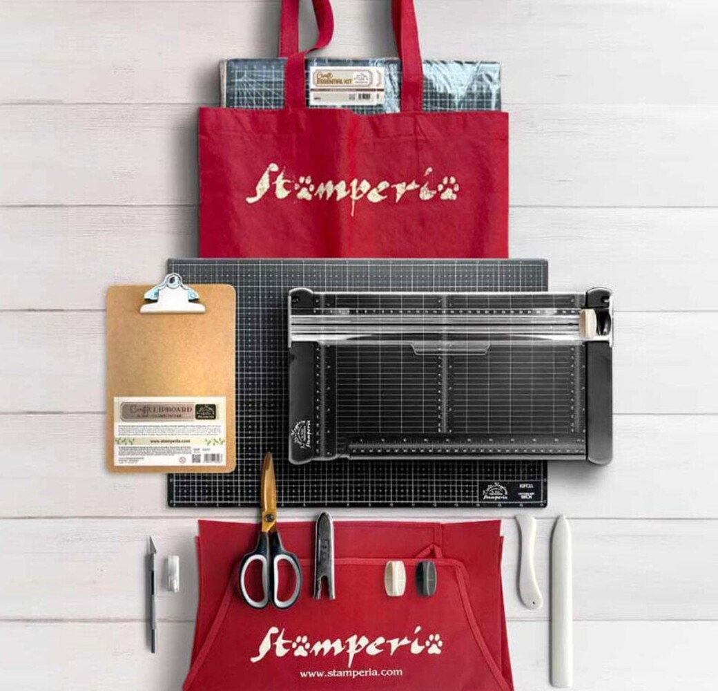 Stamperia Create Happiness Craft Essential Kit (KRTX) Stamperia Create Happiness Craft Essential Kit (KRTX)