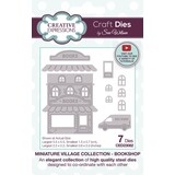 Creative Expressions Sue Wilson Craft Die Miniature Village Bookshop (CED23082)