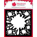 Woodware Splat 6x6 Inch Stencils (2pcs) (FRST088)