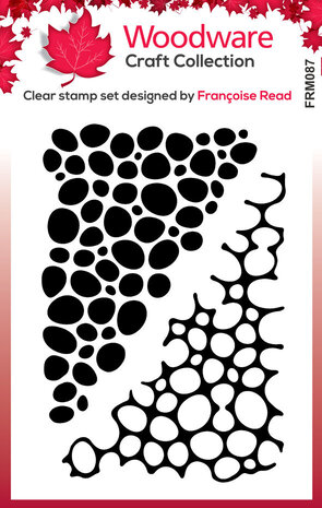 Woodware Monster Skin Clear Stamps (FRM087) Woodware Monster Skin Clear Stamps (FRM087)