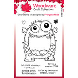Woodware Huge Monster Clear Stamps (FRS1067)