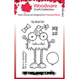 Woodware Birthday Monster Clear Stamps (FRS1068)