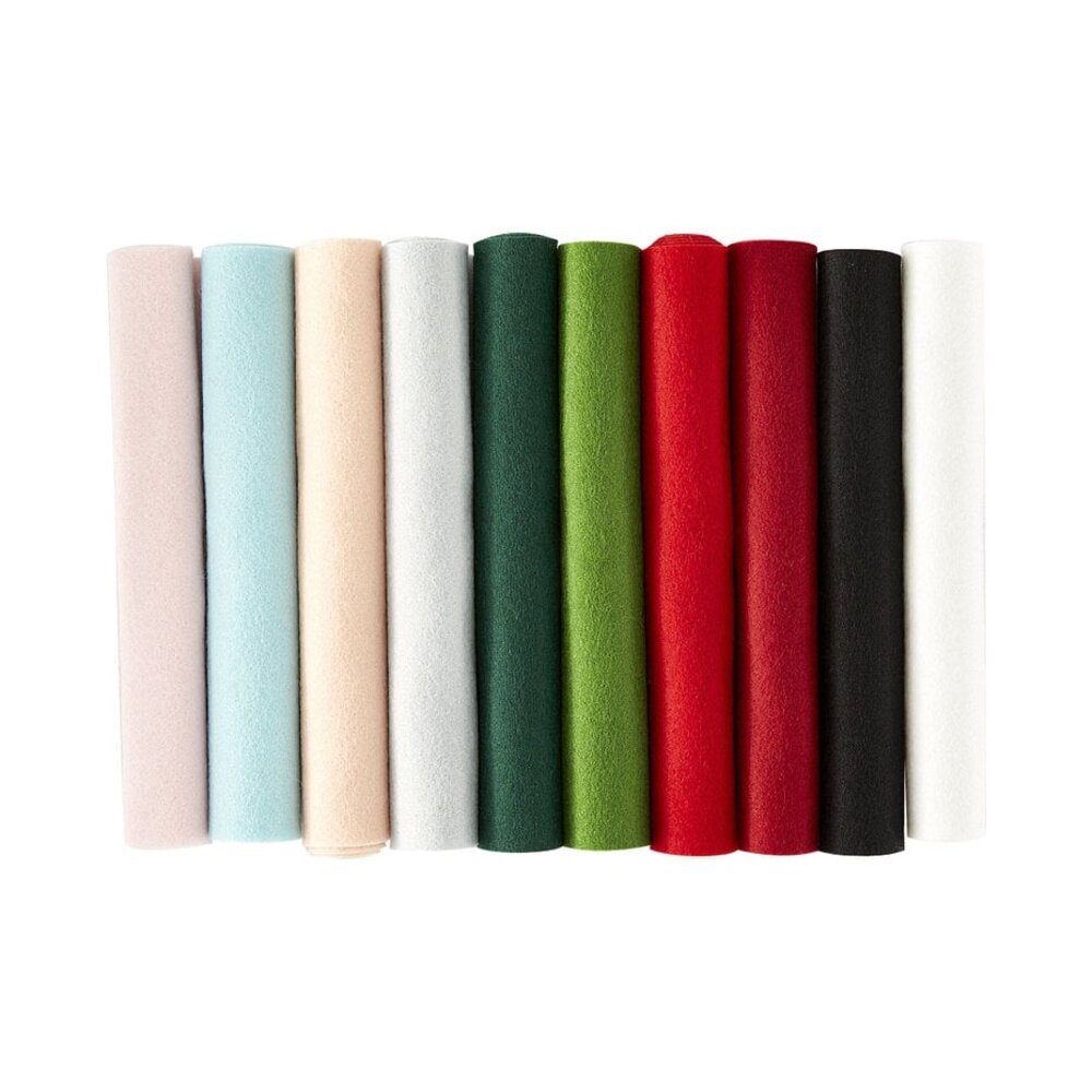 Spellbinders Merino Wool Felt Sheets Holiday Collection (FS-001) Spellbinders Merino Wool Felt Sheets Holiday Collection (FS-001)