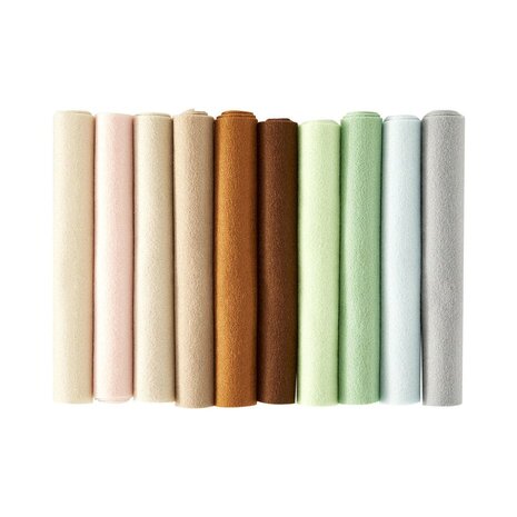 Spellbinders Merino Wool Felt Sheets Neutral Collection (FS-002) Spellbinders Merino Wool Felt Sheets Neutral Collection (FS-002)