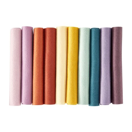Spellbinders Merino Wool Felt Sheets Trend Collection (FS-005) Spellbinders Merino Wool Felt Sheets Trend Collection (FS-005)