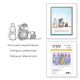 Spellbinders House-Mouse Designs Squeaky Voice Cling Rubber Stamp (RSC-041)