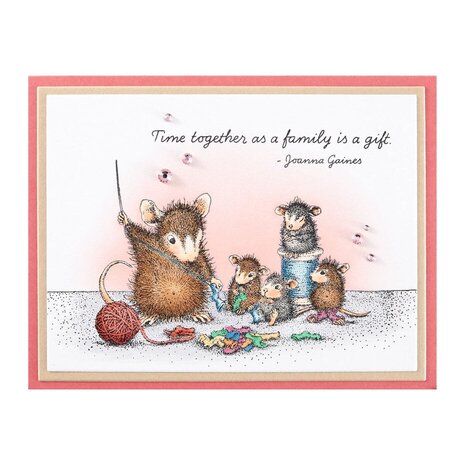 Spellbinders House-Mouse Designs Sew Sweet Cling Rubber Stamp (RSC-042) Spellbinders House-Mouse Designs Sew Sweet Cling Rubber Stamp (RSC-042)