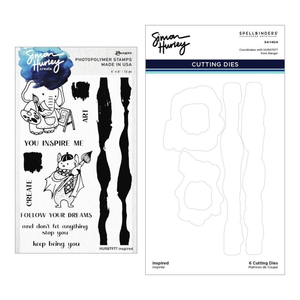 Spellbinders Inspired Stamp and Die Bundle (BD-0914) Spellbinders Inspired Stamp and Die Bundle (BD-0914)