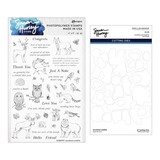 Spellbinders Woodland Wildlife Stamp and Die Bundle (BD-0915)