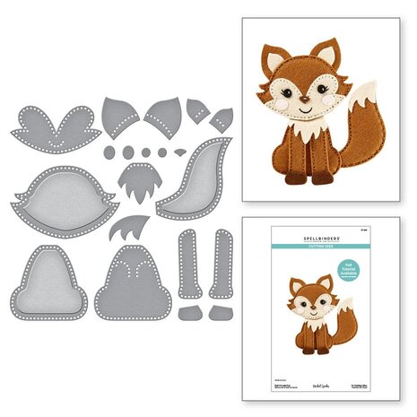 Spellbinders Felt Stitch & Create Felt Forest Fox Dies (S7-260) Spellbinders Felt Stitch & Create Felt Forest Fox Dies (S7-260)