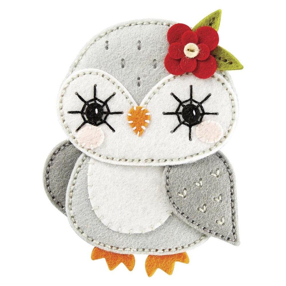 Spellbinders Felt Stitch & Create Felt Snowy Owl Dies (S7-264) Spellbinders Felt Stitch & Create Felt Snowy Owl Dies (S7-264)