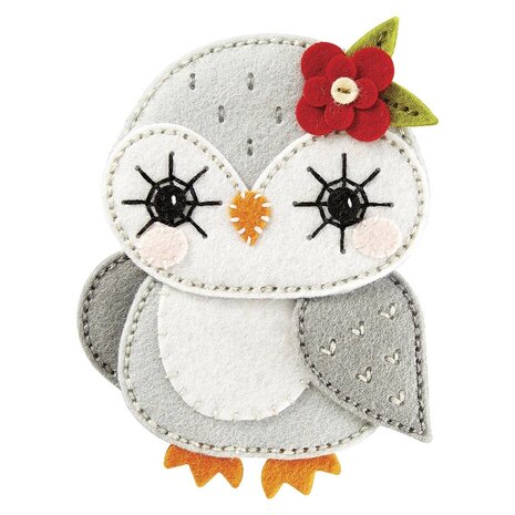 Spellbinders Felt Stitch & Create Felt Snowy Owl Dies (S7-264) Spellbinders Felt Stitch & Create Felt Snowy Owl Dies (S7-264)