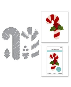 Spellbinders Felt Stitch & Create Felt Candy Cane Dies (S5-659) Spellbinders Felt Stitch & Create Felt Candy Cane Dies (S5-659)