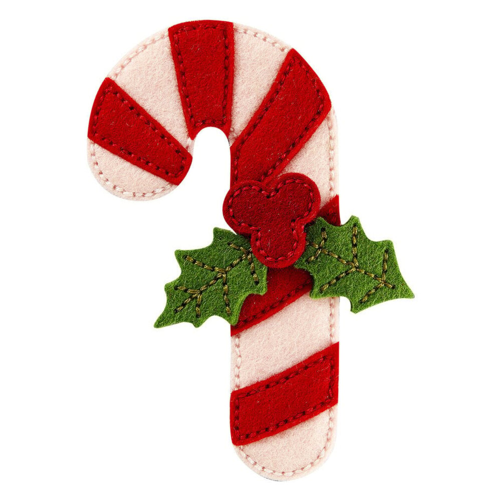 Spellbinders Felt Stitch & Create Felt Candy Cane Dies (S5-659) Spellbinders Felt Stitch & Create Felt Candy Cane Dies (S5-659)