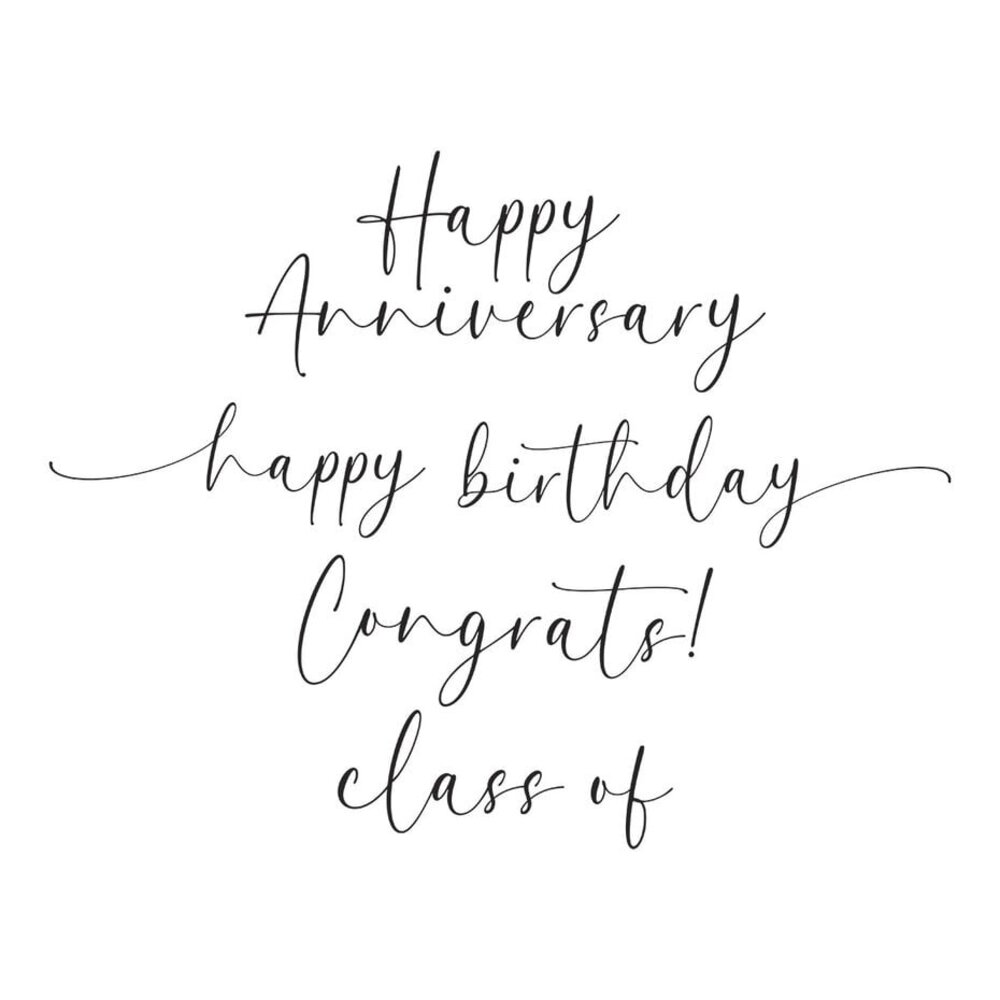 Spellbinders Color Mix Celebrations Sweeping Celebration Sentiments Press Plates (BP-267) Spellbinders Color Mix Celebrations Sweeping Celebration Sentiments Press Plates (BP-267)