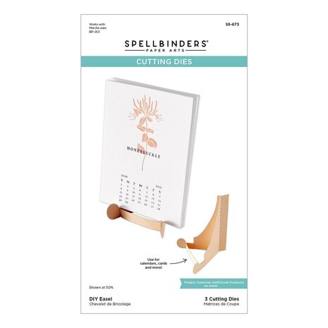 Spellbinders Florals Through the Year DIY Easel Dies (S5-673)