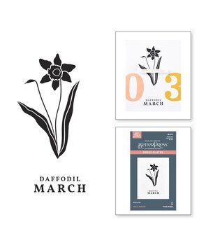 Spellbinders Florals Through the Year March Daffodil Press Plates (BP-247) Spellbinders Florals Through the Year March Daffodil Press Plates (BP-247)