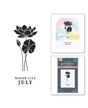 Spellbinders Florals Through the Year July Water Lily Press Plates (BP-251)
