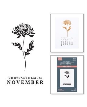 Spellbinders Florals Through the Year November Chrysanthemum Press Plates (BP-255) Spellbinders Florals Through the Year November Chrysanthemum Press Plates (BP-255)