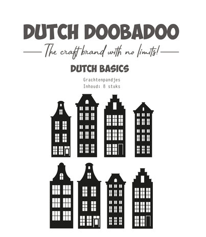 Dutch Doobadoo Dutch Basics Grachtenpandjes (472.950.017)