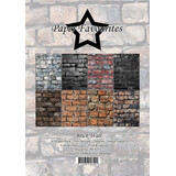Paper Favourites Brick Wall A5 Paper Pack (PFA157)