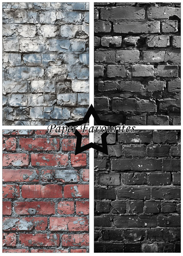 Paper Favourites Brick Wall A5 Paper Pack (PFA157) Paper Favourites Brick Wall A5 Paper Pack (PFA157)