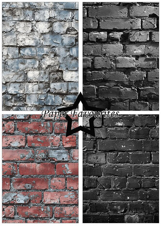 Paper Favourites Brick Wall A5 Paper Pack (PFA157) Paper Favourites Brick Wall A5 Paper Pack (PFA157)
