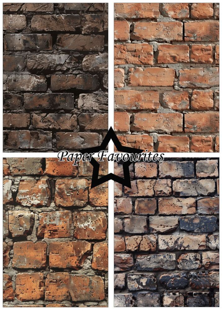 Paper Favourites Brick Wall A5 Paper Pack (PFA157) Paper Favourites Brick Wall A5 Paper Pack (PFA157)
