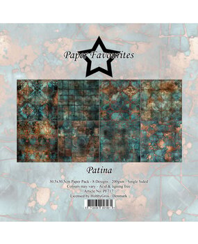 Paper Favourites Patina 12x12 Inch Paper Pack (PF717)* Paper Favourites Patina 12x12 Inch Paper Pack (PF717)*