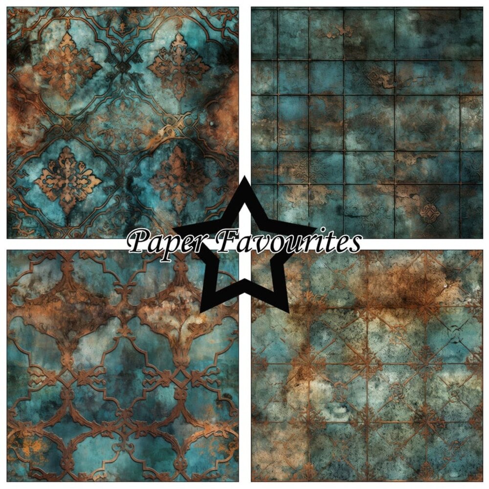 Paper Favourites Patina 12x12 Inch Paper Pack (PF717)