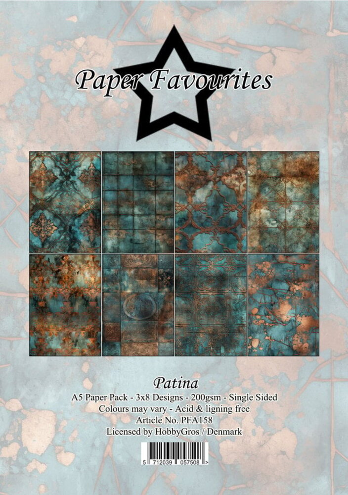 Paper Favourites Patina A5 Paper Pack (PFA158) Paper Favourites Patina A5 Paper Pack (PFA158)