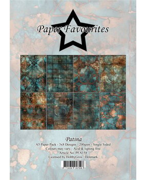 Paper Favourites Patina A5 Paper Pack (PFA158)* Paper Favourites Patina A5 Paper Pack (PFA158)*