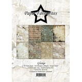 Paper Favourites Grunge A5 Paper Pack (PFA159)