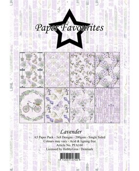 Paper Favourites Lavender A5 Paper Pack (PFA160)* Paper Favourites Lavender A5 Paper Pack (PFA160)*