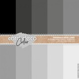 Card Deco Color Paperpack A4 Solid Gray (CDCPPA411005)