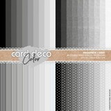 Card Deco Color Paperpack A4 Megapack Gray (CDCPPA419005)