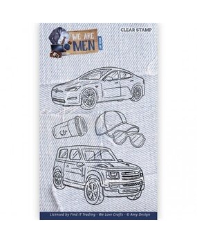 Amy Design We Are Men Clear Stamp Set Cars (ADCS10087) Amy Design We Are Men Clear Stamp Set Cars (ADCS10087)