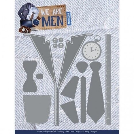 Amy Design We Are Men Dies Well-dressed Man (ADD10323) Amy Design We Are Men Dies Well-dressed Man (ADD10323)