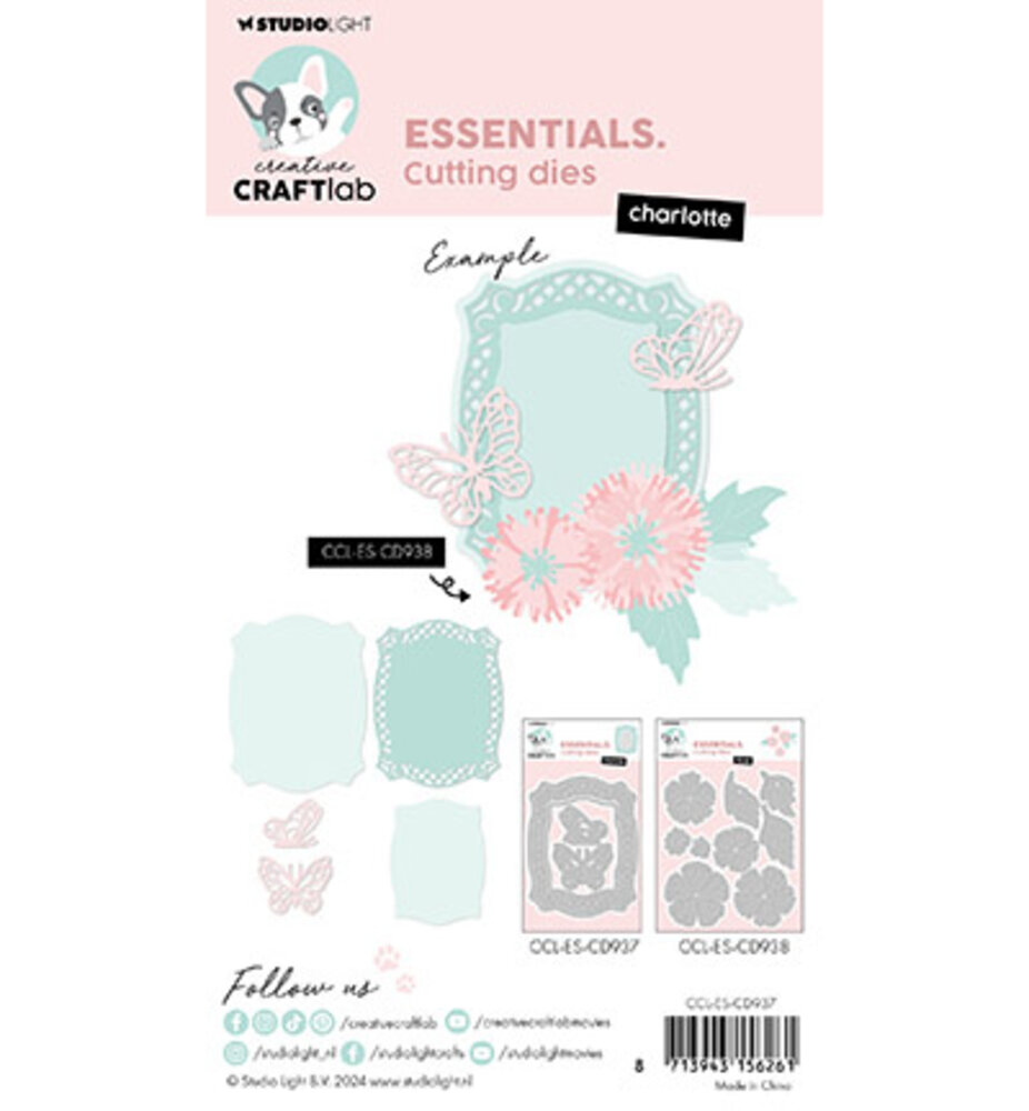 Creative Craftlab Essentials Dies Charlotte (CCL-ES-CD937) Creative Craftlab Essentials Dies Charlotte (CCL-ES-CD937)
