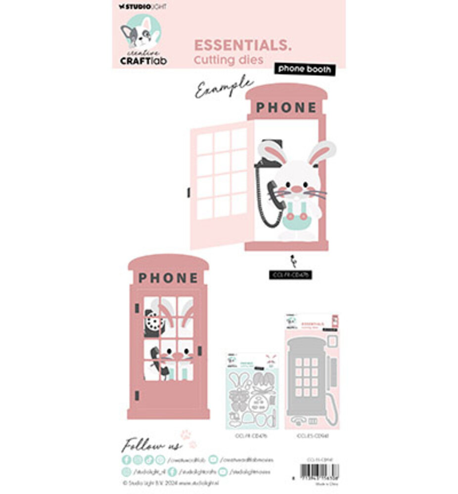 Creative Craftlab Essentials Dies Phone Booth (CCL-ES-CD941)