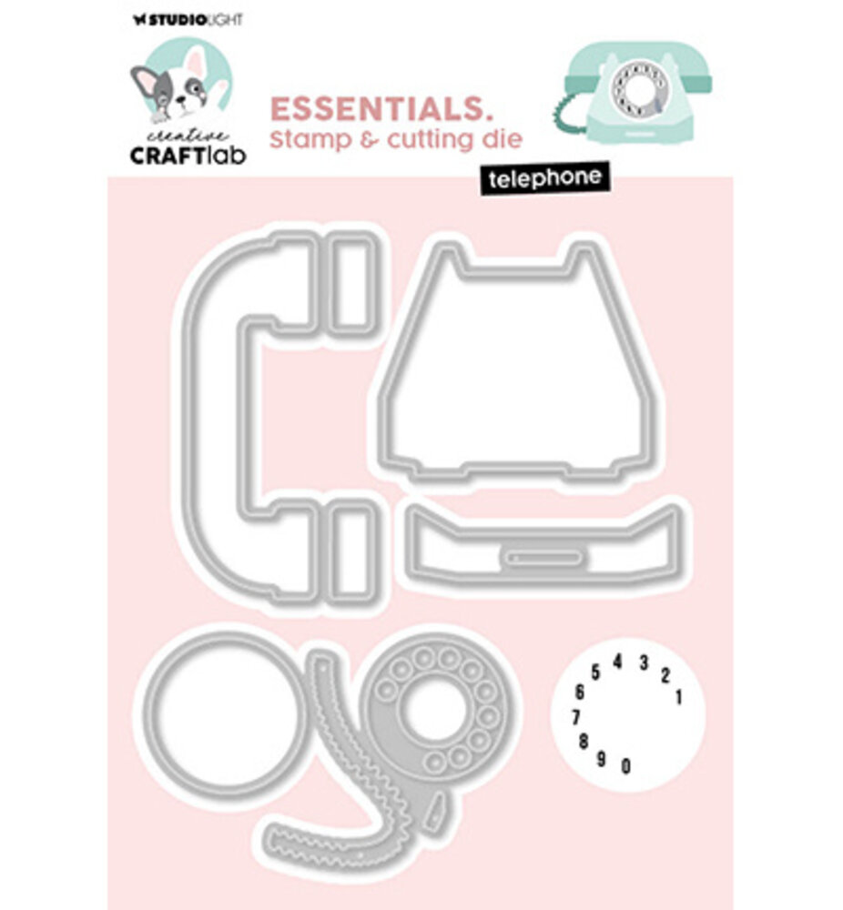 Creative Craftlab Essentials Stamp & Die Telephone (CCL-ES-SCD90) Creative Craftlab Essentials Stamp & Die Telephone (CCL-ES-SCD90)