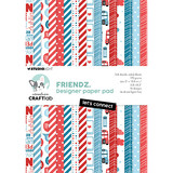 Creative Craftlab Friendz Let's Connect A5 Paper Pad (CCL-FR-DPP263)