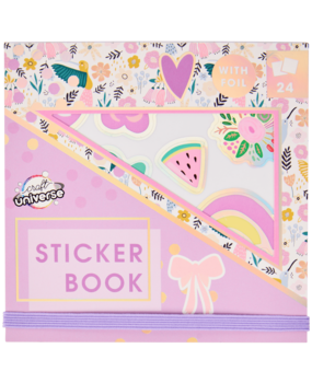 Craft Universe Sticker Book with Foil Girly (2580355)