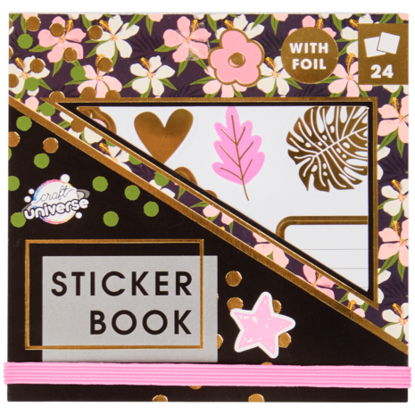 Craft Universe Sticker Book with Foil Planner (2580355) Craft Universe Sticker Book with Foil Planner (2580355)