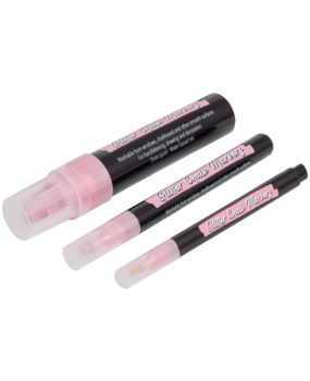 DécoTime Chalk Markers Pink Glitter (3206290)