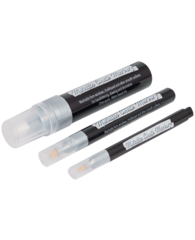 DécoTime Chalk Markers Silver Metallic (3206290)
