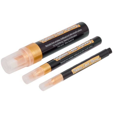 DécoTime Chalk Markers Gold Metallic (3206290) DécoTime Chalk Markers Gold Metallic (3206290)