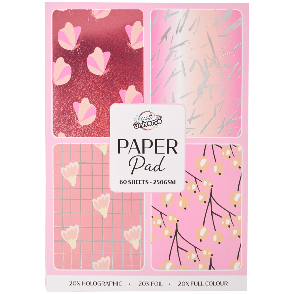 Craft Universe Millenial Pink A5 Paper Pad (3206098)