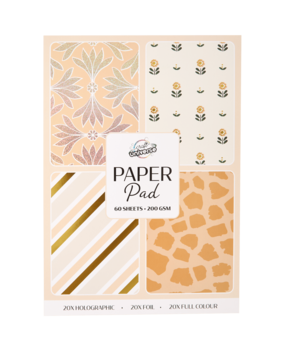 Craft Universe Gold Shapes A5 Paper Pad (3206098) Craft Universe Gold Shapes A5 Paper Pad (3206098)